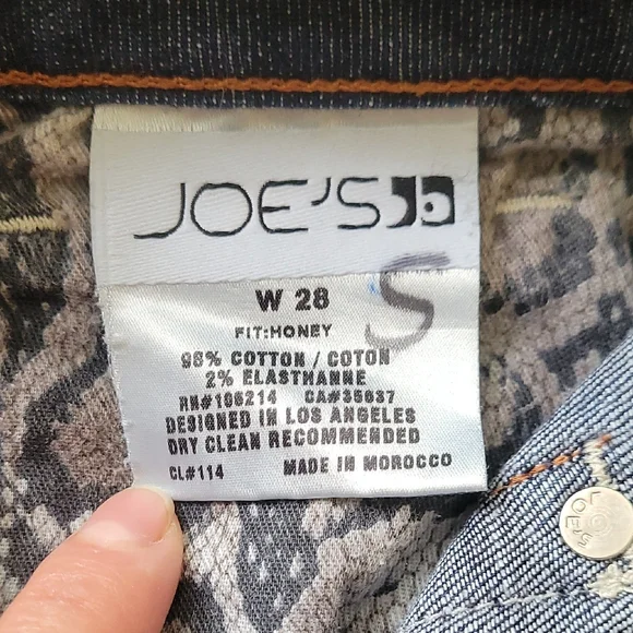 Joe's Women's Blue Jeans Size 28 - Picture 9 of 15